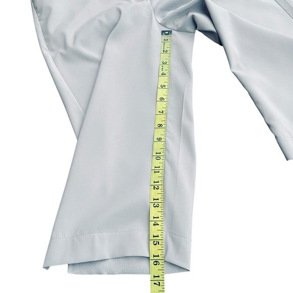 Cracked Wheat Light Grey Longline Golf Shorts (6) - Picture 10 of 12